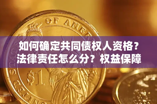 济南如何确定共同债权人资格？法律责任怎么分？权益保障技巧揭秘！