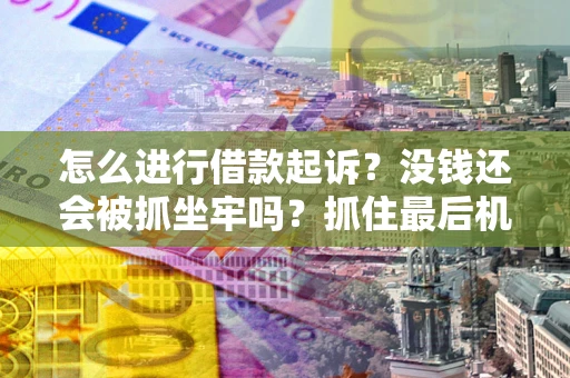 济南怎么进行借款起诉？没钱还会被抓坐牢吗？抓住最后机会！