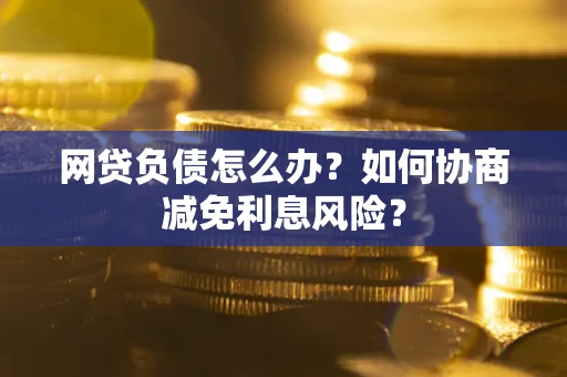 济南网贷负债怎么办？如何协商减免利息风险？