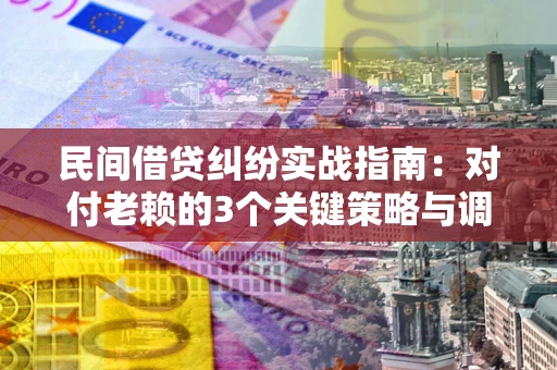 济南民间借贷纠纷实战指南：对付老赖的3个关键策略与调解盲区解析