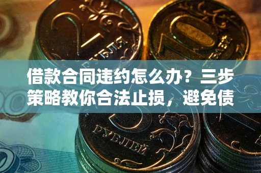 济南借款合同违约怎么办？三步策略教你合法止损，避免债务危机升级